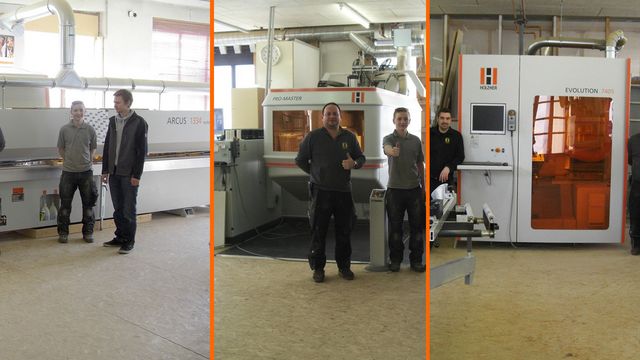 Referenza Holzher - CNC, lavorazione completa, bordatura - esperienze positive con macchine Holz-Her