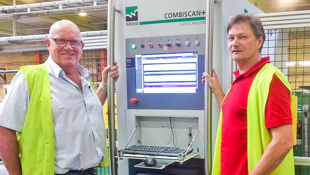 Freut sich über die schnelle Inbetriebnahme: Södra-Produktionsleiter Magnus Holmberg
