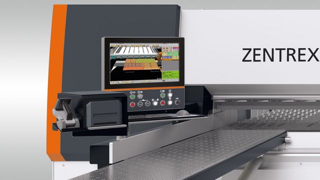 ZENTREX 6215 ha un pannello di controllo standard da 21,5 "(opzione: touchscreen).