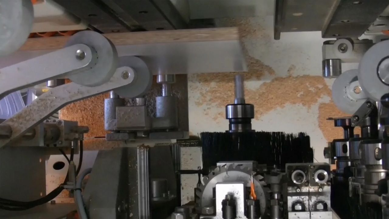 Applicazioni EVOLUTION lavorazione CNC di HOLZHER