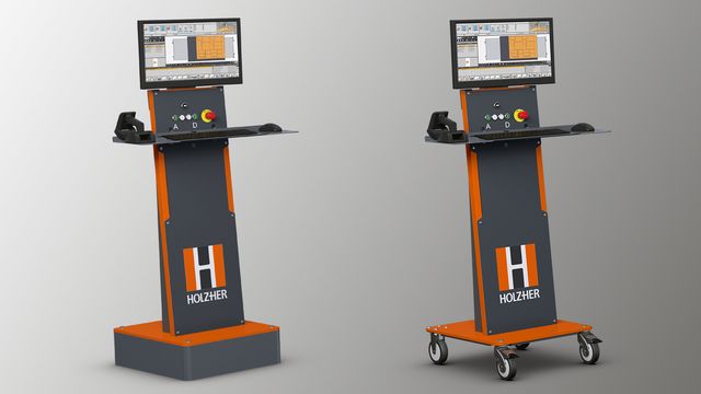 HOLZ-HER bietet ein für die DYNESTIC Serie entwickeltes Bedienerpult, welches mit einem 21,5" und 16:9 Bildschirm ausgestattet ist und Ihnen eine perfekte Bediener-Ergonomie bietet. HOLZ-HER bietet ein für die DYNESTIC Serie entwickeltes Bedienerpult, welches mit einem 21,5" und 16:9 Bildschirm ausgestattet ist und Ihnen eine perfekte Bediener-Ergonomie bietet.