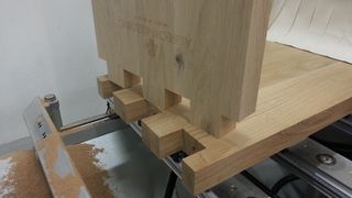 Expériences CNC Holzher - Exemple de panneau usinage du bois