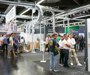 Presso lo stand WEINIG durante la Holz-Handwerk 2022 – 1 