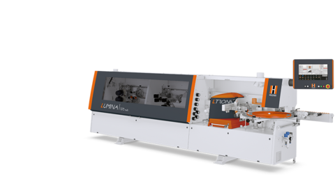 Bordatrice LUMINA 1375 di HOLZHER - Bordatrice laser e Glu Jet con adesivo PUR Bordatrice LUMINA 1375 di HOLZHER - Bordatrice laser e Glu Jet con adesivo PUR