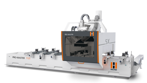 CNC Bearbeitungscenter ProMaster Holzher - die 4- oder 5-Achs CNC Lösung für Schreiner und Tischler