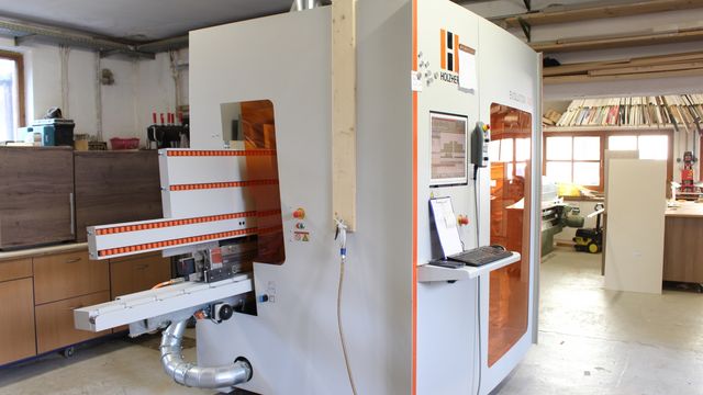 Referencia de máquina Evolution 7405 CNC de Holzher