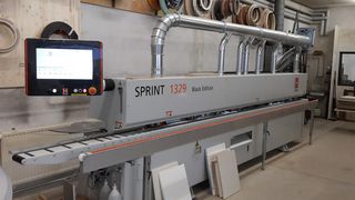 Cliente di riferimento Vogt con una bordatrice HOLZHER Sprint 1329