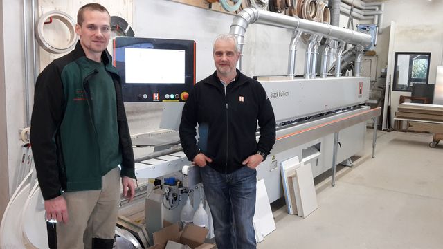 Столярная мастерская Vogt с кромкооблицовочным станком SPRINT 1329 от HOLZ-HER Фирма Vogt с кромкооблицовочным станком Sprint 1329 HOLZ-HER