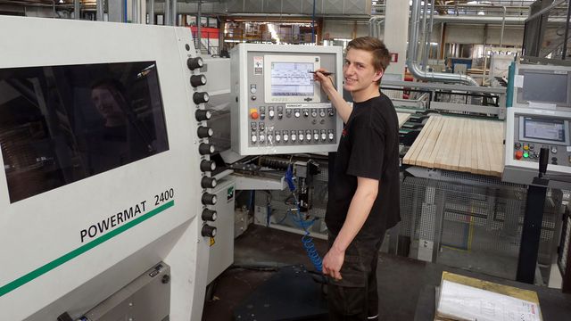 Pedross Mitarbeiter David Vidal: „Kurze Rüstzeit, einfache Einstellungen und hohe Produktivität des SOLID PROFILE P sind beeindruckend.“