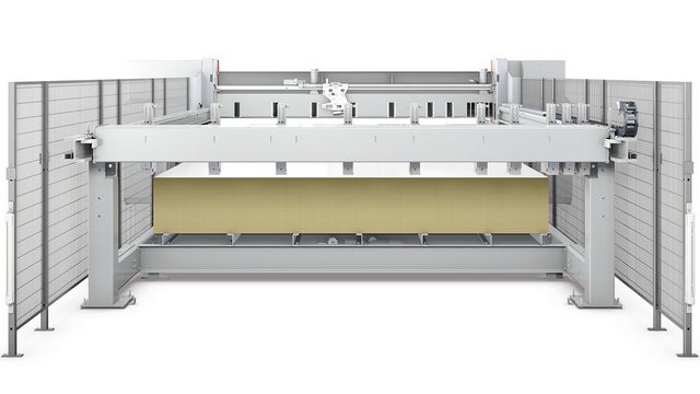 Die Liftlösung für hohen Materialdurchsatz Massiver Präzisionshubtisch für eine durchsatzstarke Serienproduktion