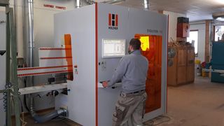 Positive experience with HOLZ-HER CNC machining center - CNC machining on all for sides - complete formating