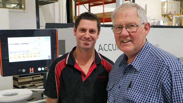 HOLZHER Australia reference customer Janper - Accura edge banding machine HOLZHER Australia reference customer Janper - Accura edge banding machine