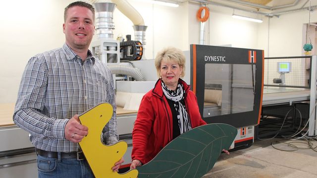 Molto soddisfatto della combinazione di unità di deposito a nido di cnc in produzione - la referenza Spielgeräte Sauerland