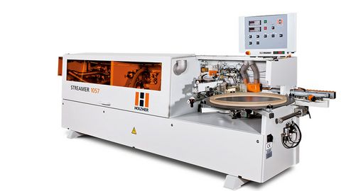 The Streamer 1057 edgebander as entry model for professional edgebanding