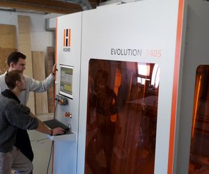 Doświadczenia z HOLZHER EVOLUTION 7405 w stolarni Klapper