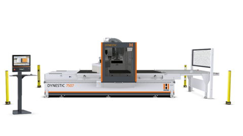 Nesting technology at the highest level -  the new nesting cnc machine Dynestic 7507 from HOLZHER