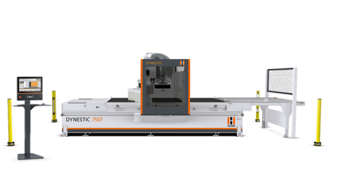 Gantry CNC do perfekcyjnego nestingu - DYNESTIC 7507 zapewnia precyzyjne wykonanie elementów Technologia nestingu na najwyższym poziomie - nowa obrabiarka CNC do nestingu DYNESTIC 7507 firmy HOLZ-HER