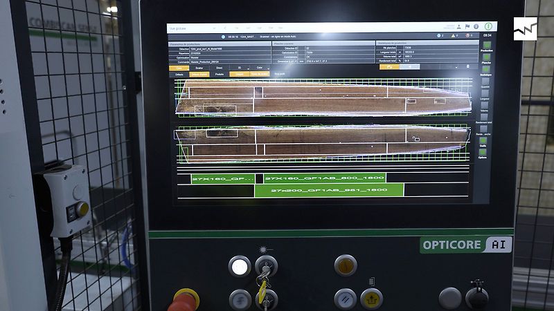 Dank KI mehr Materialausbeute beim Sägewerk Mutelet