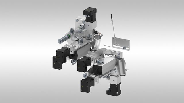 Milling unit for the Lumina edge banding machine