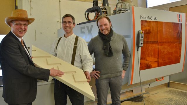 Experience with HOLZ-HER machines - customer reference CNC Promaster HOLZ-HER reference CNC Böhme Carpentry Shop