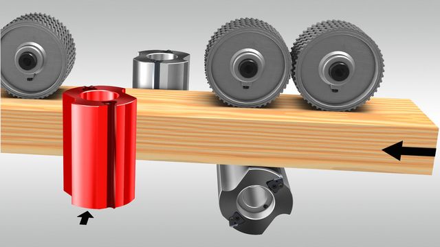 Строгальный станок WEINIG Cube Plus