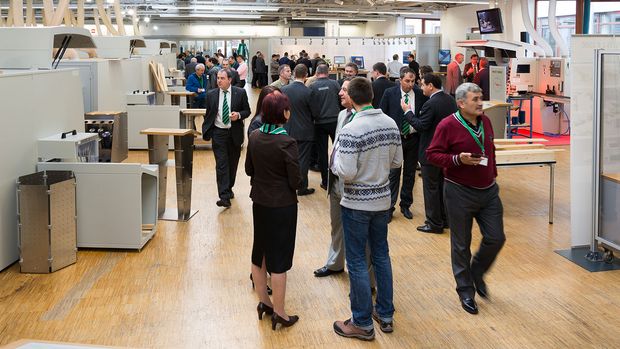 Impression von der WEINIG InTech 2014