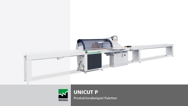 optimizing cross-cut saw UniCut P Video